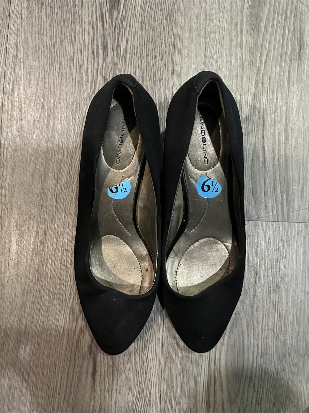 Women’s Black Pointed-Toe Heels – Size 6½